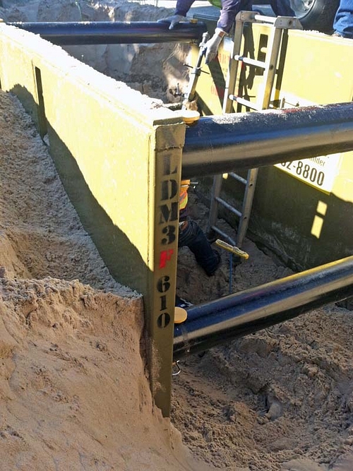 XLDM3 lightweight steel trench box